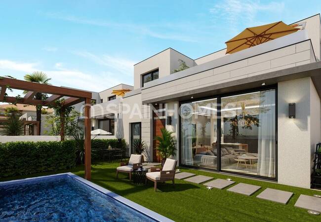 Modern Villas with Pools and Parking in Pilar De La Horadada 2