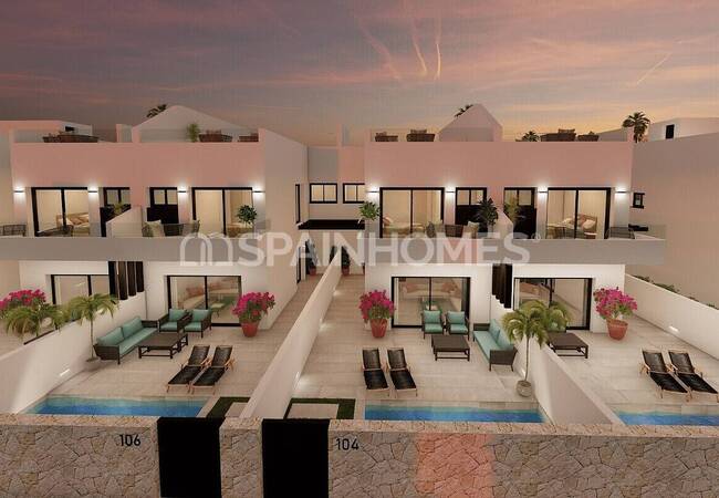 Torre De La Horadada'da Özel Havuzlu Müstakil Villalar 2