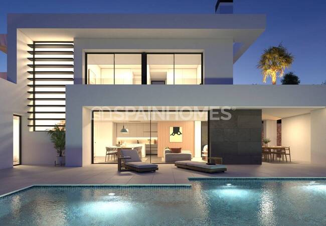 Alicante Benitachell'de Prestijli Konumda Lüks Villa 5