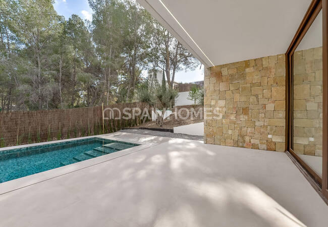 Altea Alicante'de Sahile Yakın Konumda Havuzlu Lüks Villa 5