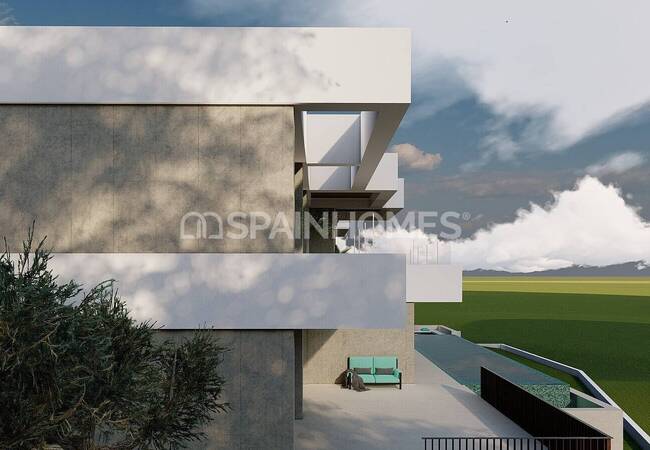 Villa with Open Sea and City Views in Altea, Alicante 12