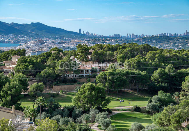 Villa with Open Sea and City Views in Altea, Alicante 2
