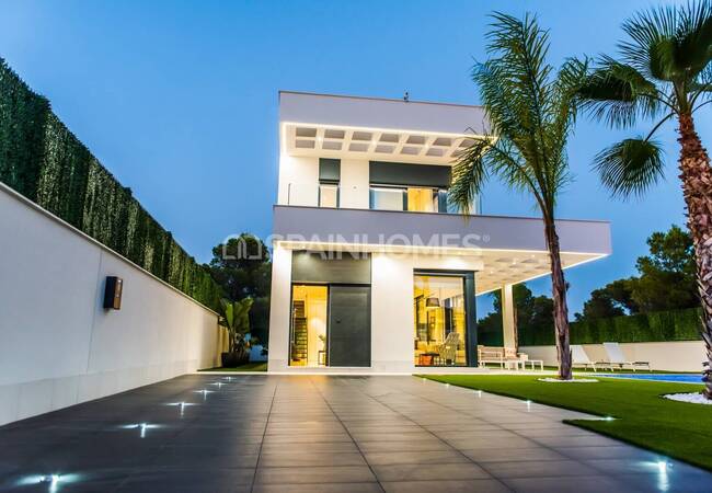 Villas Avec Piscine Et Jardin Privés À Finestrat Alicante 4