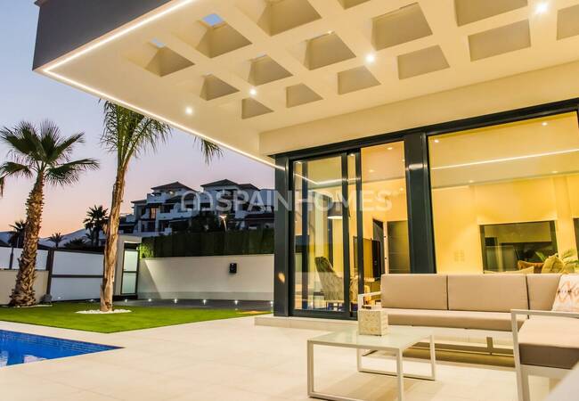 Villas Avec Piscine Et Jardin Privés À Finestrat Alicante 5