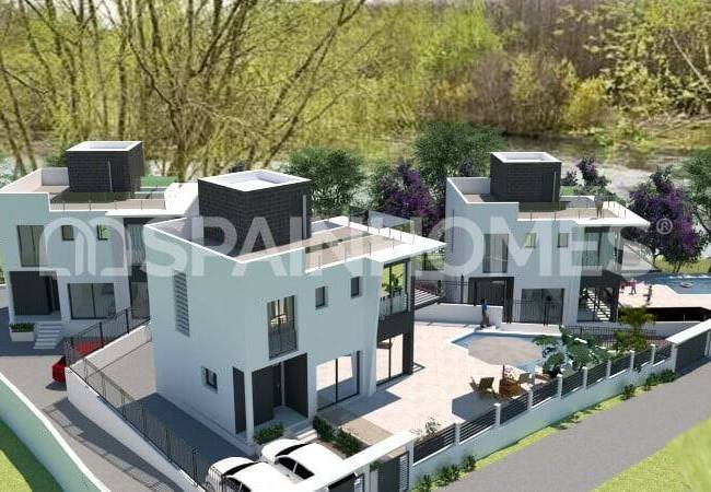 Villajoyosa'da Plaja Yürüme Mesafesinde Satılık Villalar 3