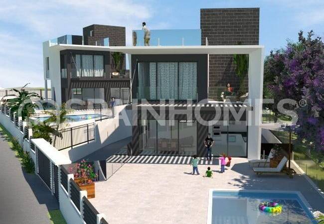 Villajoyosa'da Plaja Yürüme Mesafesinde Satılık Villalar 5