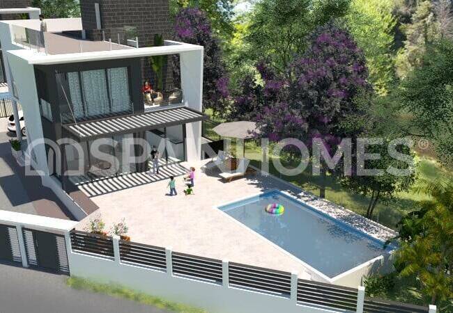 Villajoyosa'da Plaja Yürüme Mesafesinde Satılık Villalar 6