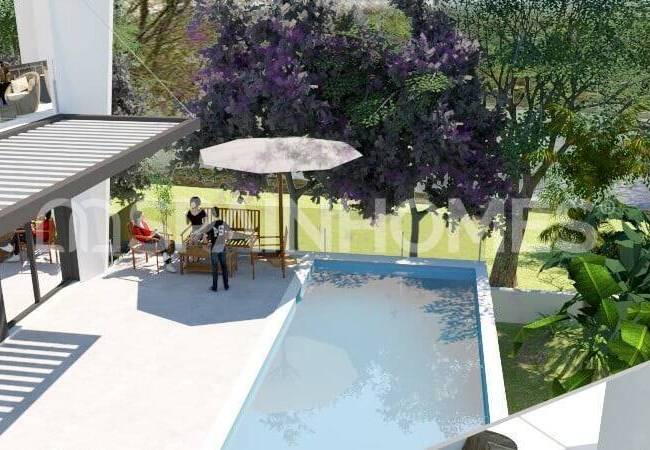 Villajoyosa'da Plaja Yürüme Mesafesinde Satılık Villalar 8