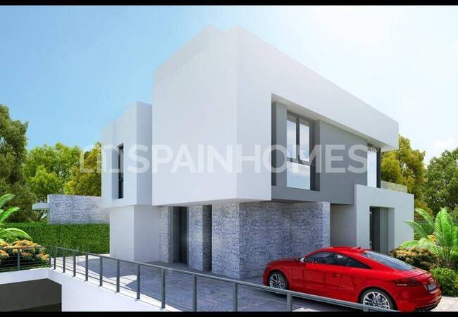 Pool House with Private Garage and Solarium in Alfaz Del Pi 1