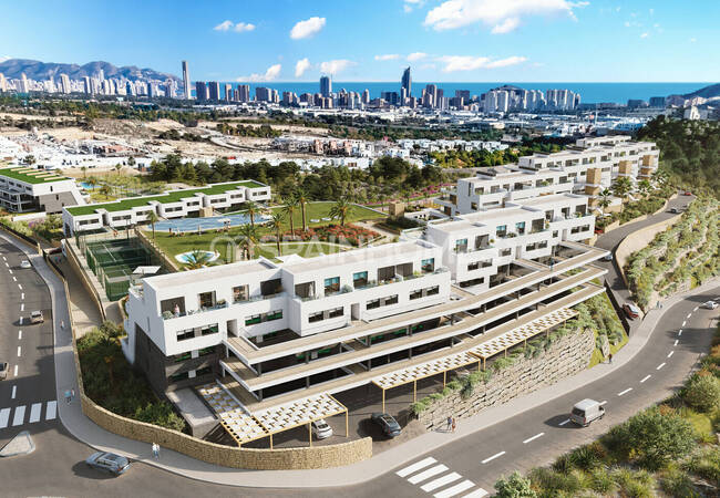 Luxury Properties with Sea Views in a Complex Finestrat Alicante 8