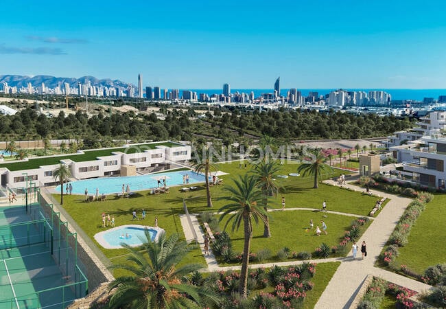 Luxury Properties with Sea Views in a Complex Finestrat Alicante 2