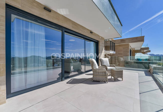 Luxury Properties with Sea Views in a Complex Finestrat Alicante 13