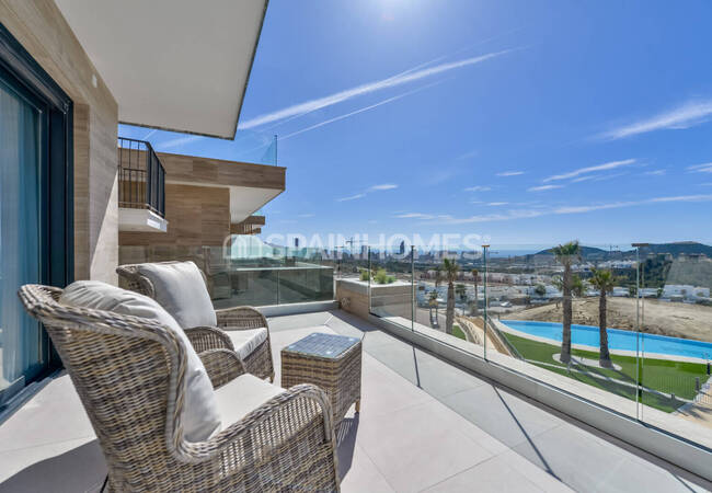 Luxury Properties with Sea Views in a Complex Finestrat Alicante 16