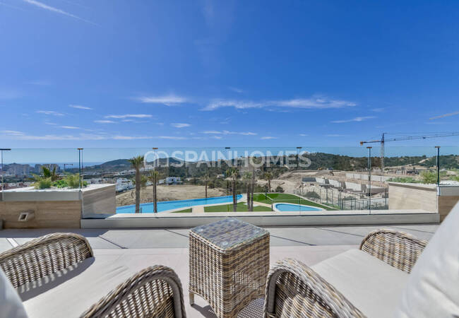 Luxury Properties with Sea Views in a Complex Finestrat Alicante 18