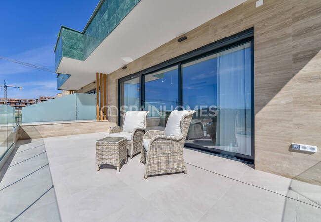 Luxury Properties with Sea Views in a Complex Finestrat Alicante 15
