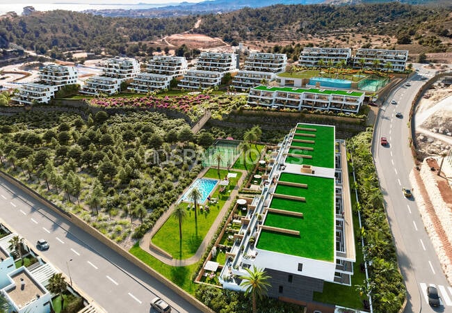 Alicante Finestrat’ta Site İçerisinde Deniz Manzaralı Lüks Daireler 8