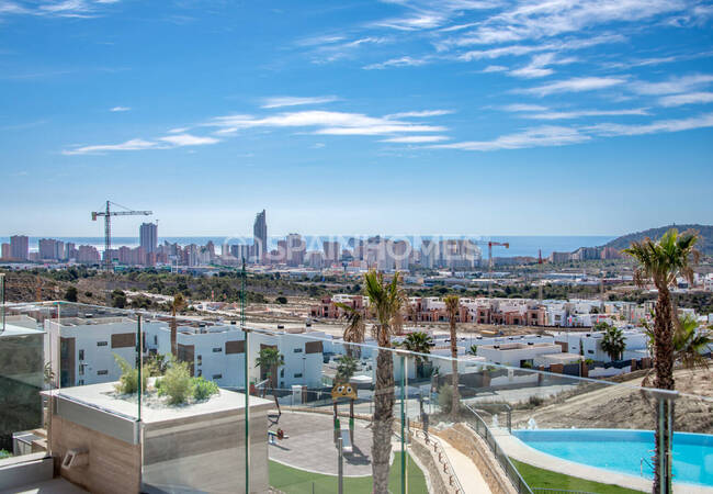 Alicante Finestrat’ta Site İçerisinde Deniz Manzaralı Lüks Daireler 17