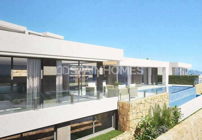 Spacious Houses with Unique Views in Private Complex in Finestrat 2