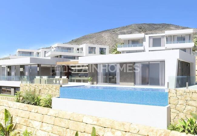 Spacious Houses with Unique Views in Private Complex in Finestrat 3