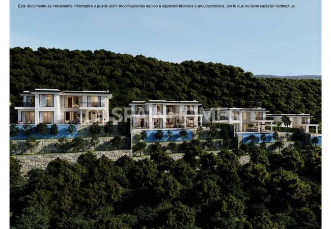 Finestrat’ta Harika Manzaralı Sakin Konumda Özel Havuzlu Villalar 1