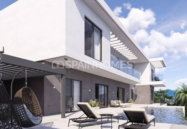 7-sovrums Lyxvilla Med Havsutsikt I Finestrat Alicante 4