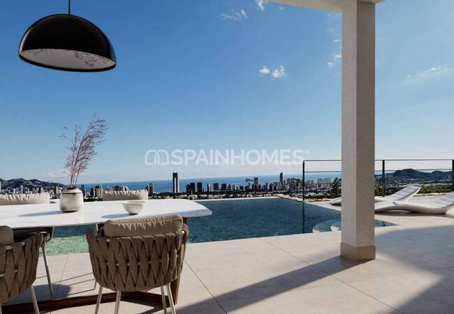 Luxus Häuser Mit Privaten Gärten Und Pools In Finestrat