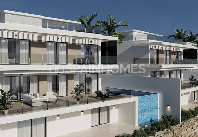 Luxury Houses with Private Gardens and Pools in Finestrat 3