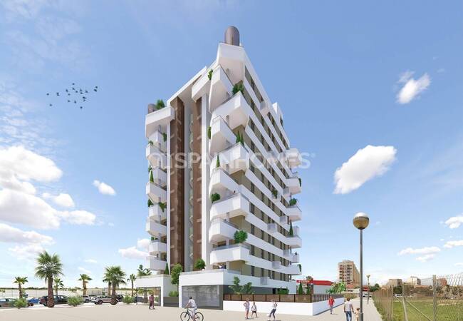 Pisos De Obra Nueva En Zona Demandada De El Campello Alicante 1