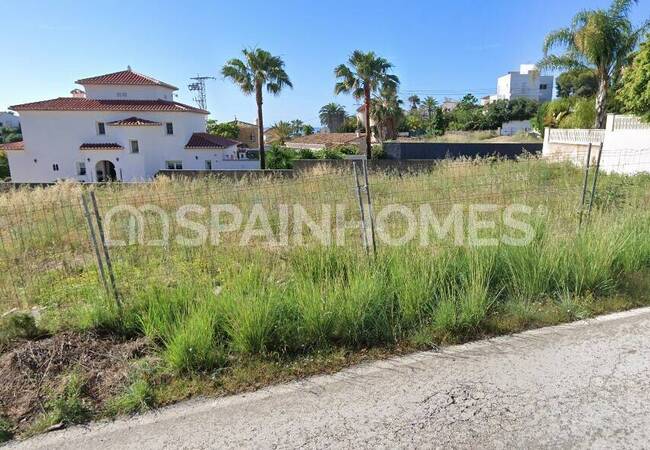 Terrain Résidentiel Vue Mer Près De La Mer À Calpe Alicante 2