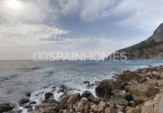Terrain Résidentiel Vue Mer Près De La Mer À Calpe Alicante 12