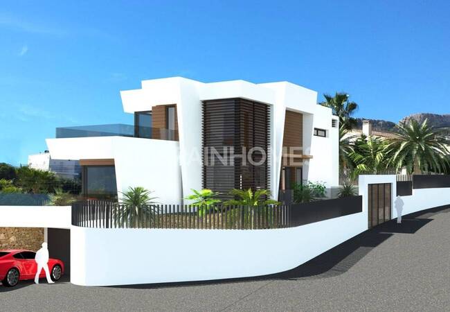 Terrain Résidentiel Vue Mer Près De La Mer À Calpe Alicante 3