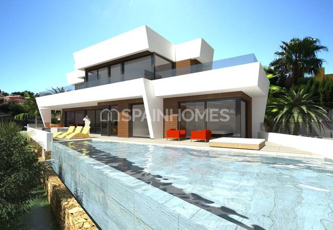 Terrain Résidentiel Vue Mer Près De La Mer À Calpe Alicante 7