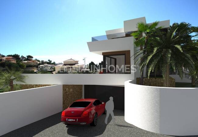 Terrain Résidentiel Vue Mer Près De La Mer À Calpe Alicante 4