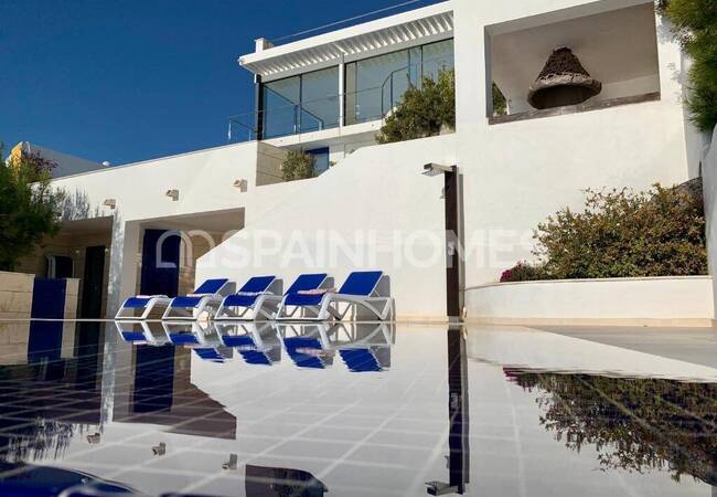 Javea Alicante'nin Mükemmel Konumunda Deniz Manzaralı Villa 5