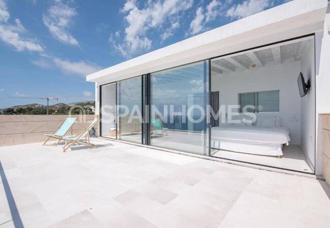 Javea Alicante'nin Mükemmel Konumunda Deniz Manzaralı Villa 12