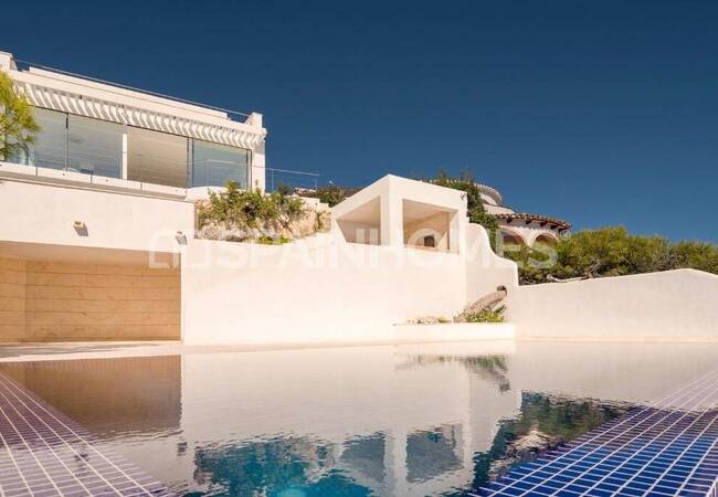 Javea Alicante'nin Mükemmel Konumunda Deniz Manzaralı Villa 3