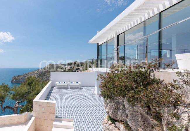 Javea Alicante'nin Mükemmel Konumunda Deniz Manzaralı Villa 11