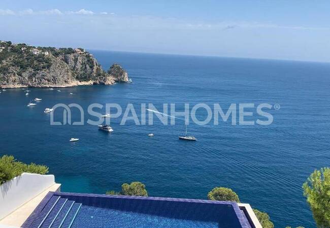 Javea Alicante'nin Mükemmel Konumunda Deniz Manzaralı Villa 9