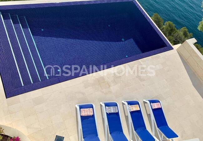 Javea Alicante'nin Mükemmel Konumunda Deniz Manzaralı Villa 10
