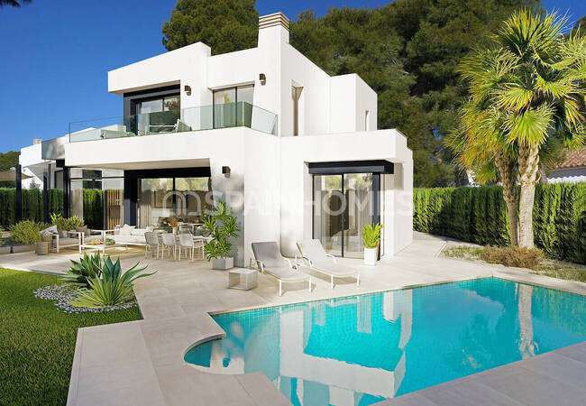 Luxury Villa with a Sophisticated Design in Benissa Alicante