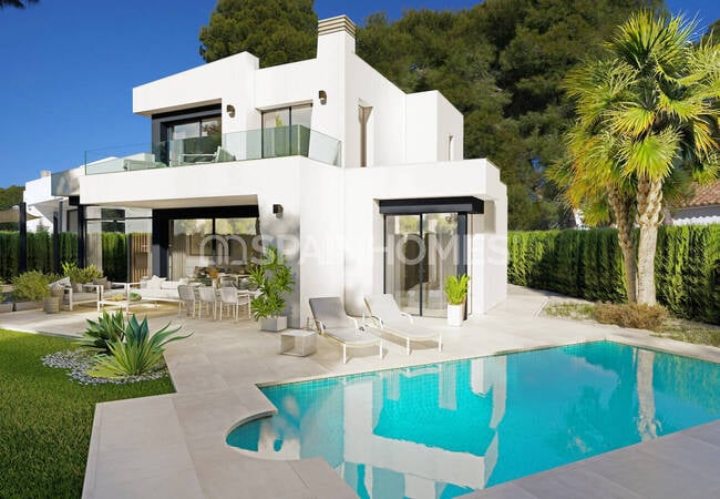 Luxe Villa Met Een Verfijnd Ontwerp In Benissa Alicante