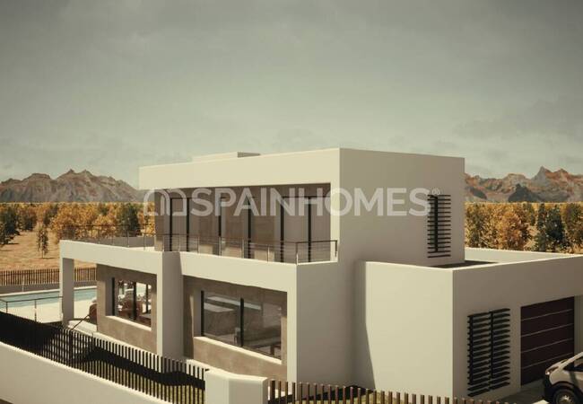 Luxe Mountain View Villa with Private Pool in Calpe Alicante