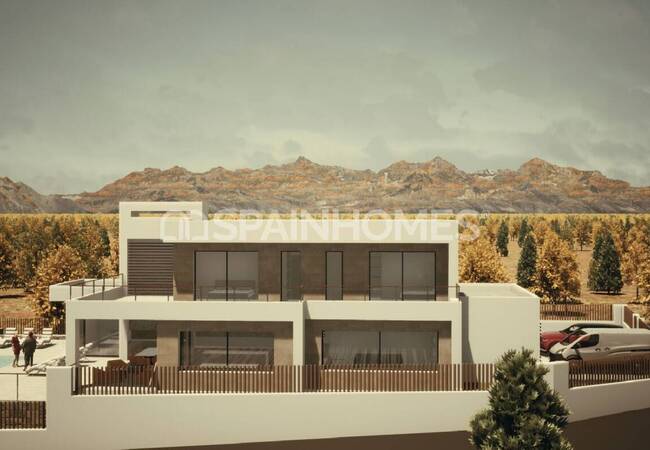 Calpe Alicante'de Lüks Dağ Manzaralı ve Özel Havuzlu Villa 2