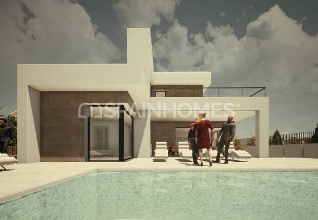 Calpe Alicante'de Lüks Dağ Manzaralı ve Özel Havuzlu Villa 3