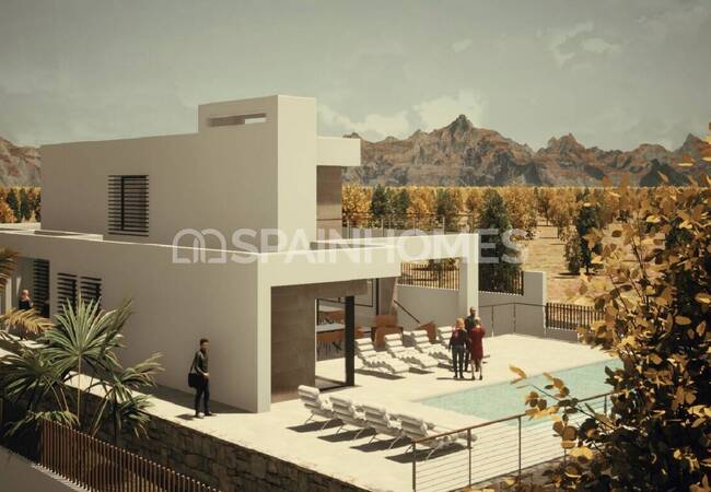 Calpe Alicante'de Lüks Dağ Manzaralı ve Özel Havuzlu Villa 5