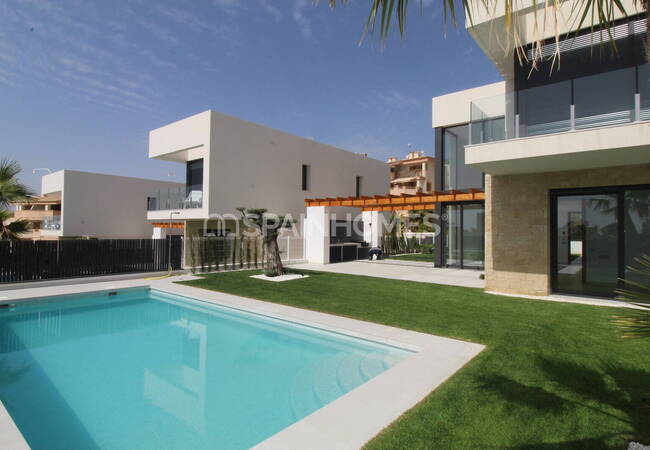 Havsutsikt Villor Med Pool Och Terrasser I Finestrat Alicante 1