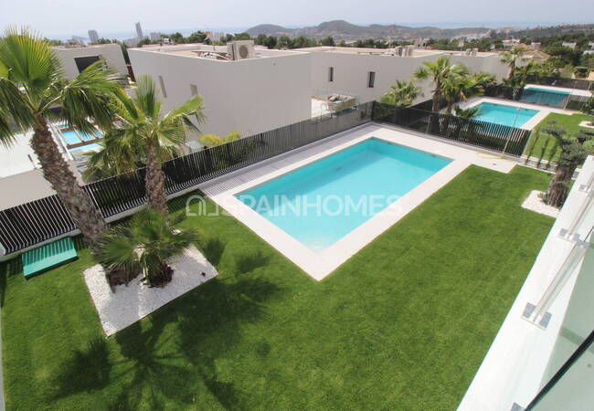 Havsutsikt Villor Med Pool Och Terrasser I Finestrat Alicante 2