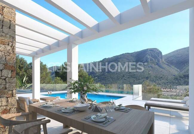 Medelhavsvilla Med 3 Sovrum I Pedreguer, Alicante 2