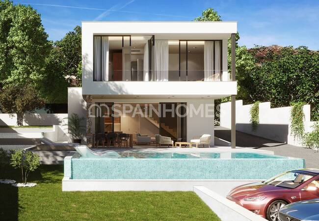 Villas on 700 M² Plots with Pools in Campoverde Alicante