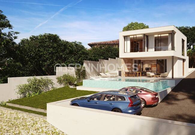 Alicante'de 700 M² Arsa Alanına Sahip Havuzlu Villalar 2